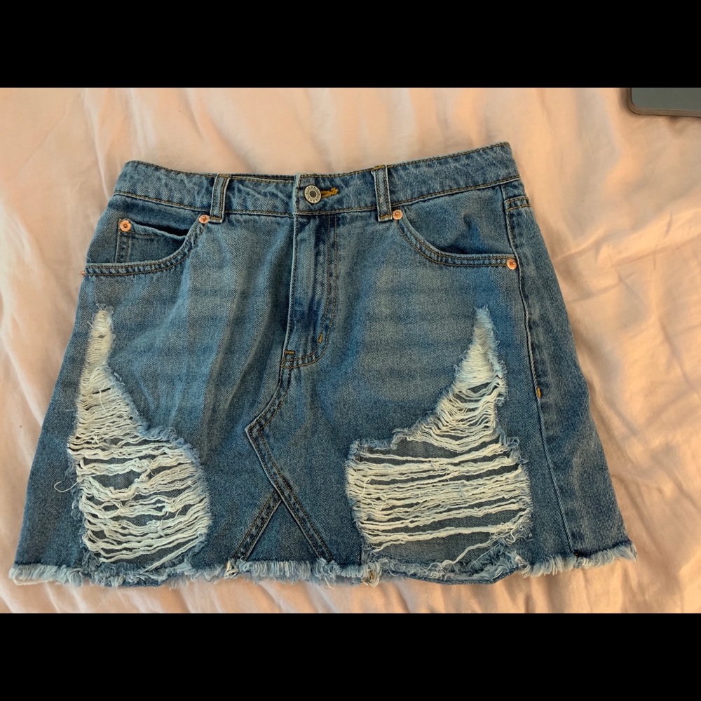 Jean skirt